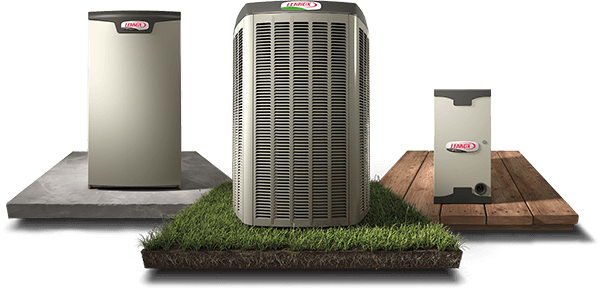 Different sizes and styles of HVAC unit