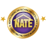 Nate certification logo